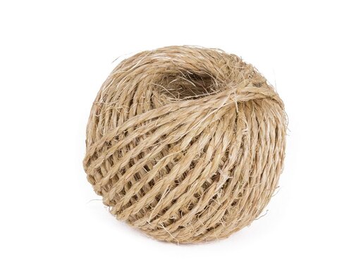 Benson Tools Touw Sisal 100 gr 25 m - Natuurlijk Bindtouw - Biologisch Afsluitkoord