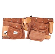 Benson Gereedschapschort Leder Profi 11 dlg - Lederen Gereedschapschort - Professioneel