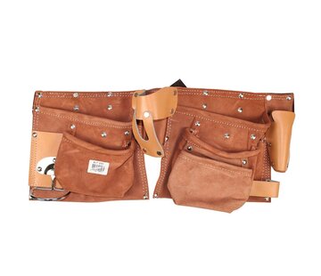 Benson Gereedschapschort Leder Profi 11 dlg - Lederen Gereedschapschort - Professioneel