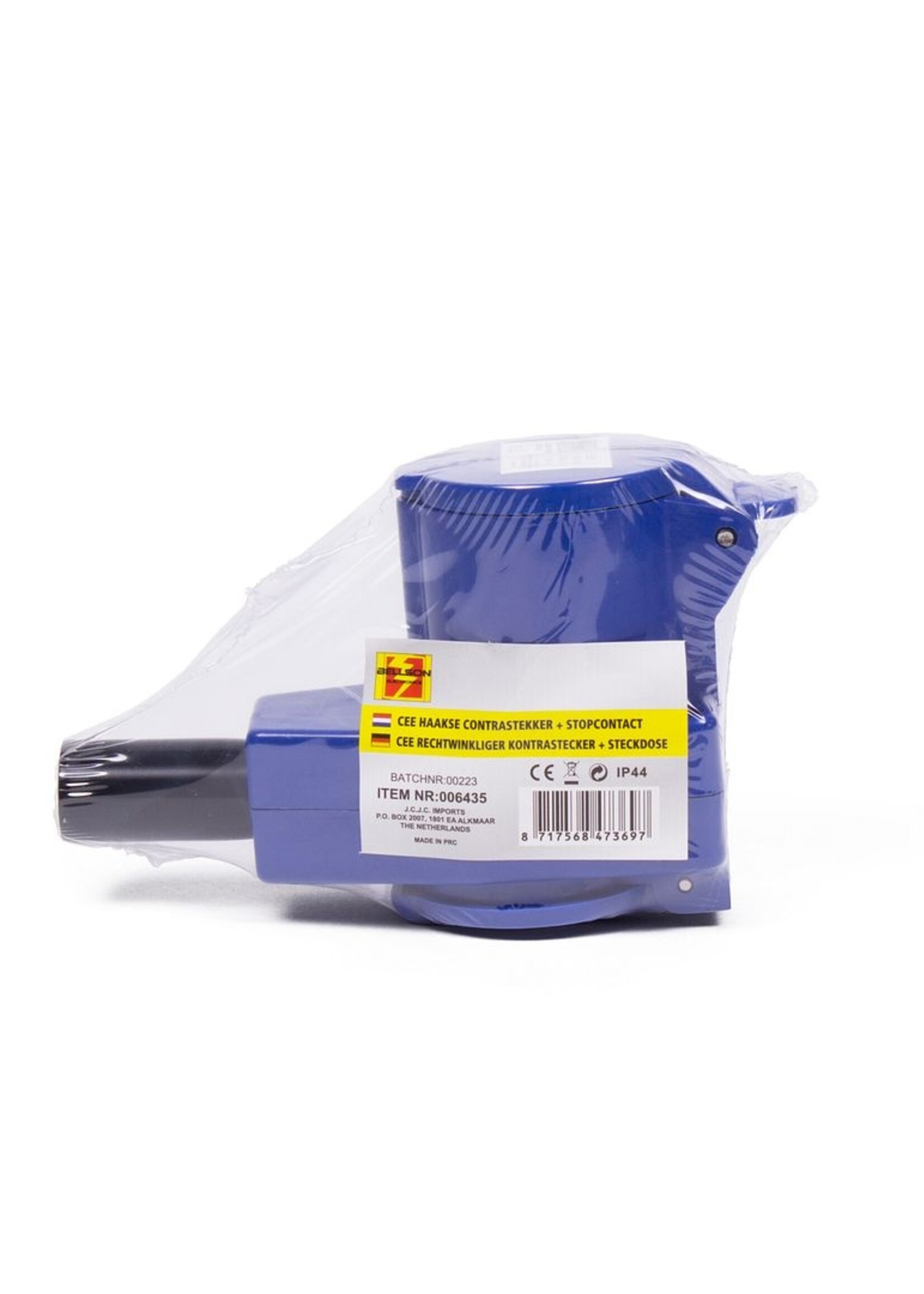 Benson Electric Cee Haakse Contrastekker + Stopcontact - Cee Haakse Contrastekker Stopcontact