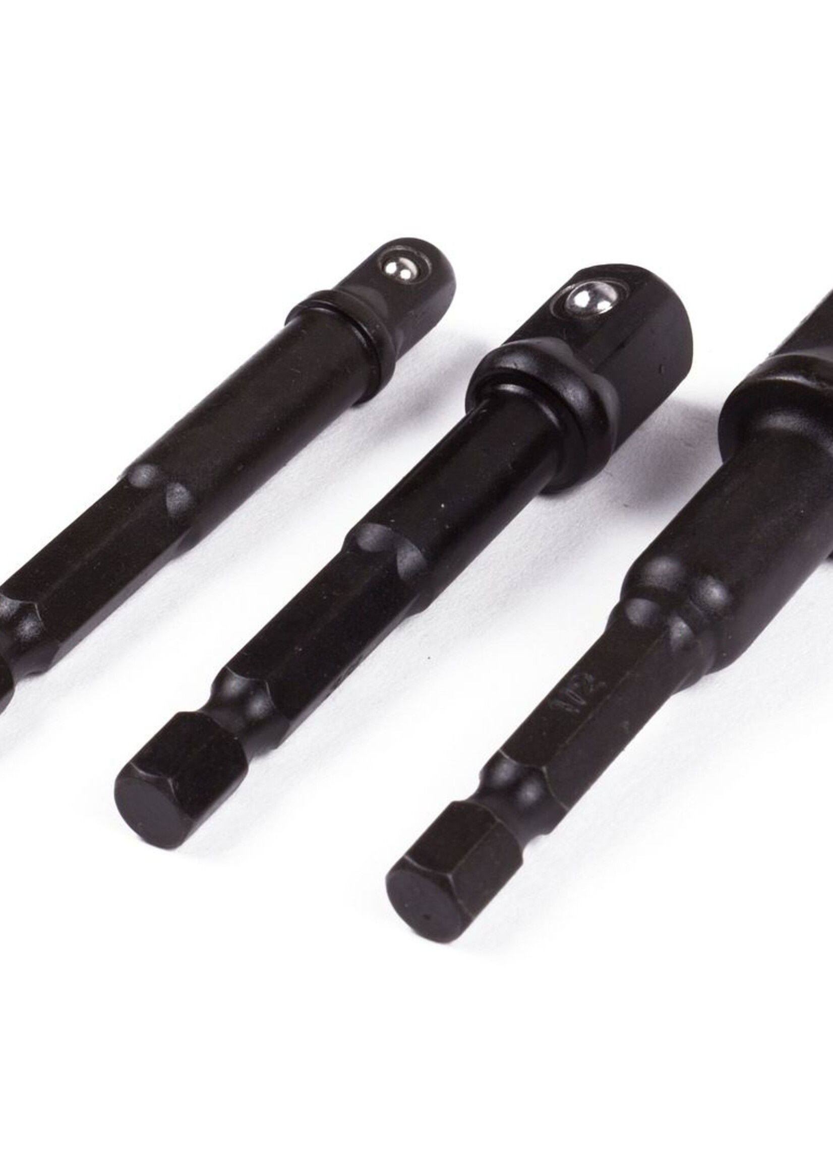 Benson Tools Bitverloop naar Dop 1/4-3/8-1/2" x 70mm - Bit- naar dopverloop