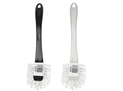 Afwasborstel Kunststof Mix - Multikleurige Keukenborstel - Met Ophangoog