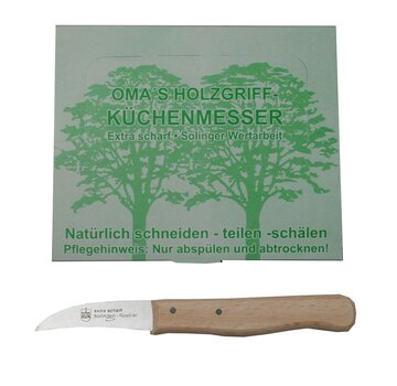 Schilmesje Krom Hout -Solingen- - Aardappelschilmes - Krom Schilmes