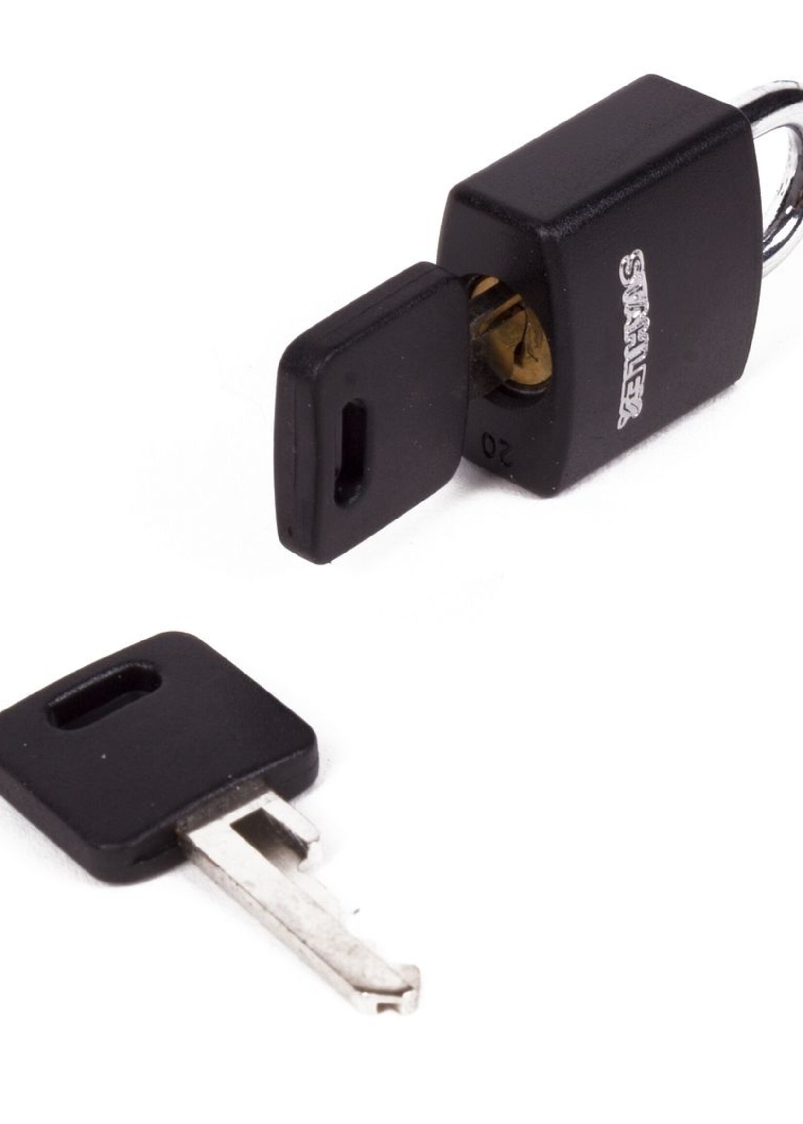 Stahlex Hangslot Alu 20mm Mix - Gekleurde Hangslotjes - Sleutelkleur Match