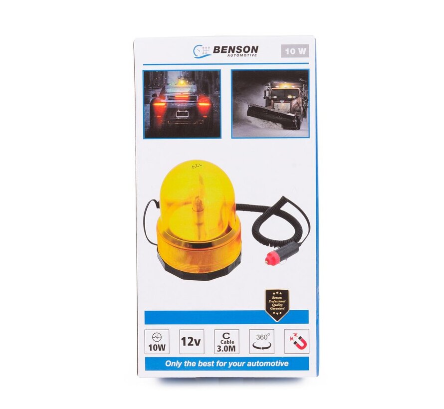 Zwaailamp Set 12V Rood/Blauw/Oranje - Zwaailamp Set - 12V Zwaailamp - 3 Stuks