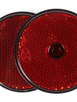 Benson Automotive Reflector Rond Rood 60 mm 2 dlg E-Keur