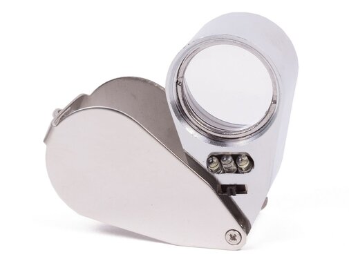 Benson Loupe + LED Diamantair - Juweliersloupe - LED Verlichte Vergrootglas