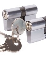 Benson Tools Euro Profielcilinder 2 dlg Gelijksluitend - Dubbele Cilinder - Standaard Cilindersysteem