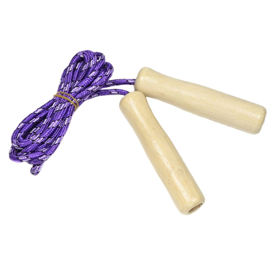 Springtouw Houten Heft - Kinderspringtouw