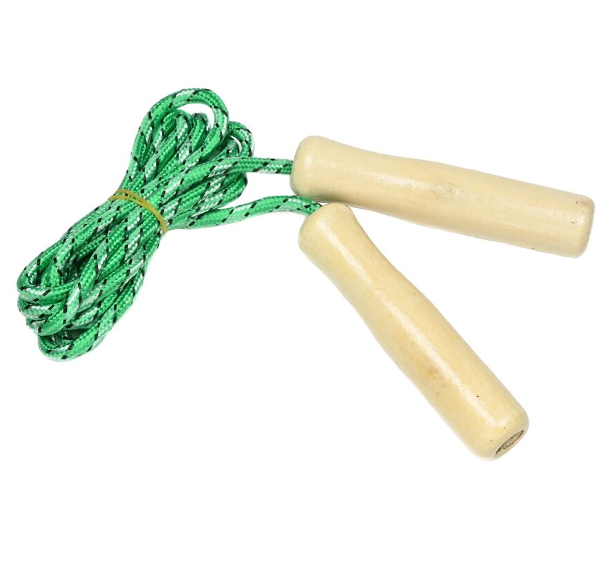 Springtouw Houten Heft - Kinderspringtouw