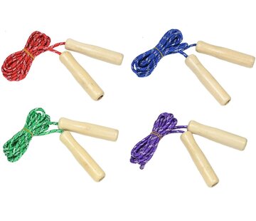 Springtouw Houten Heft - Kinderspringtouw