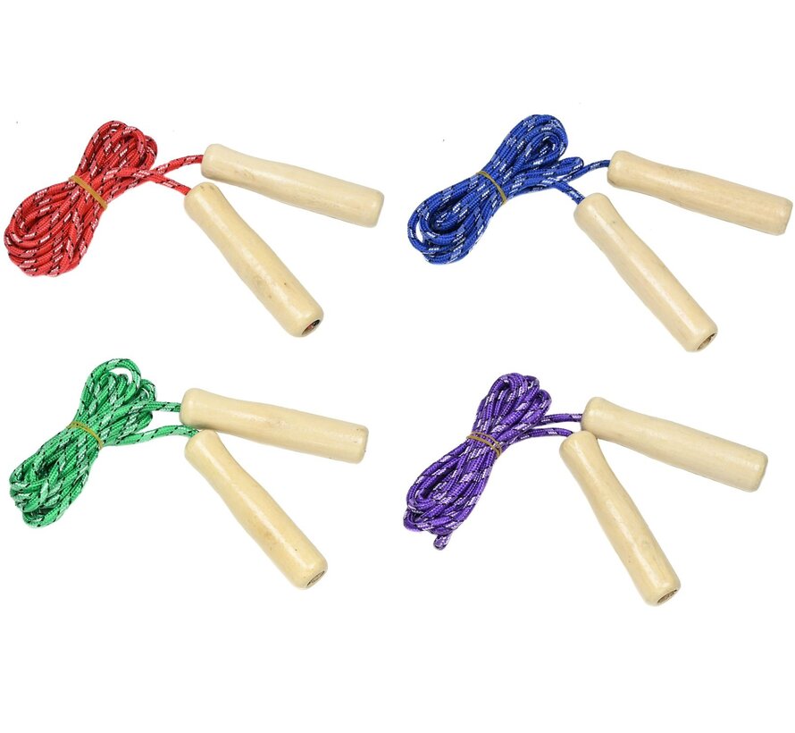 Springtouw Houten Heft - Kinderspringtouw