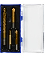 Benson Tools Hss Schroef / Uitdraai / Frees Set 4dlg - Universeel Schroef Verwijderingsgereedschap