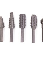 Benson Tools Boor Raspset 5 dlg - Houtbewerking Set - Slijpset - Kunststof en Metaalbewerking