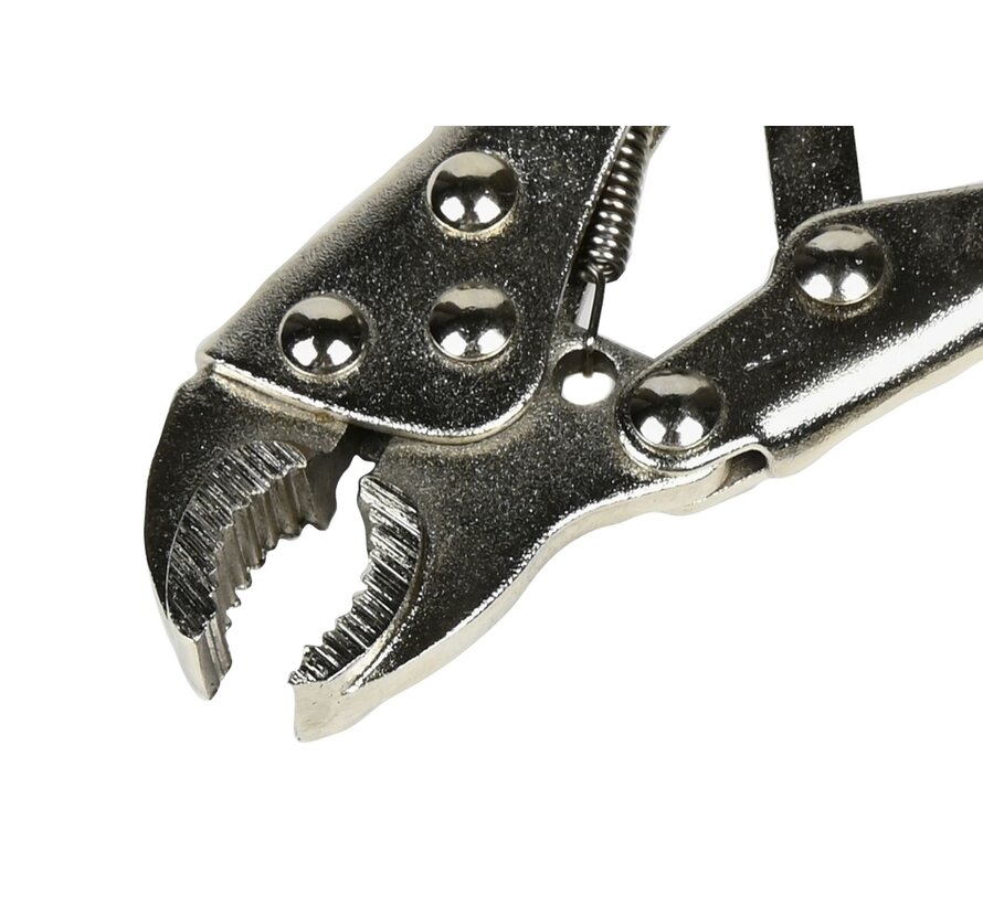 Tang Griptang Set 2 dlg Mini Rechte Bek - Mini Grijptang - Klemtang Set - Verstelbare Griptangen