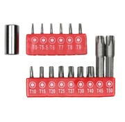 Benson Tools Bitset Torx 16 dlg CV - Torx Bitset - Chroom-Vanadium