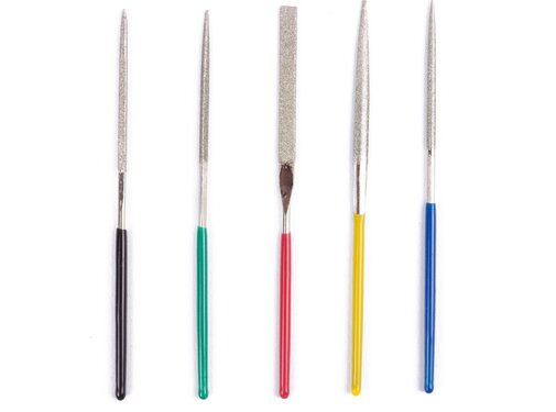 Benson Tools Vijlset Diamant Micro 5 dlg - Diamantvijlen - Voor Fijn Werk