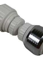 Benson Home Kraansproeier Chroom/Wit - Universele Sproeikop - 360 Graden Draaibaar - M22/M24 Schroefdraad