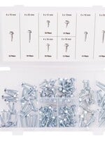 Benson Tools Schroefassorti Zelf Tappend 120 dlg - Schroevenset - Zelfborende Schroeven Kit