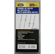 Benson Tools Popnagel Set 320 dlg - 3x6mm Popnagels - 3x8mm Popnagels - 3x10mm Popnagels