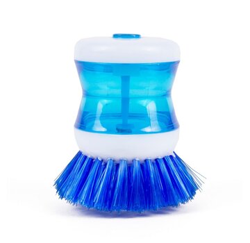 Afwasborstel met Doseerpomp - Afwasmiddel Dispenser Borstel - Efficiënte Schoonmaakborstel