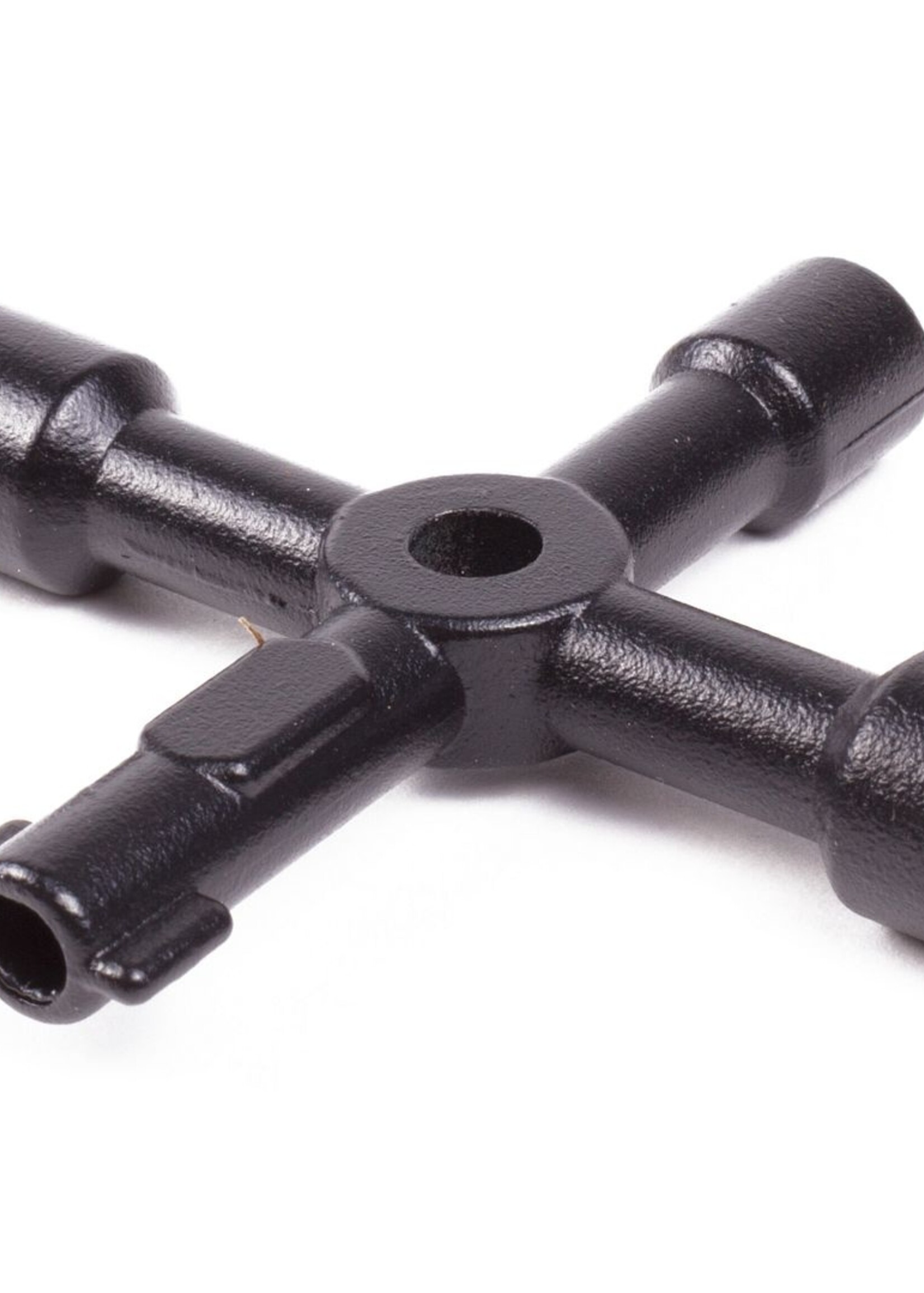 Benson Tools Universele Sleutel 4-Weg - Meterkast Sleutel, CAI-Systeem Opener, Airconditioner Sleutel, Paaltjessleutel