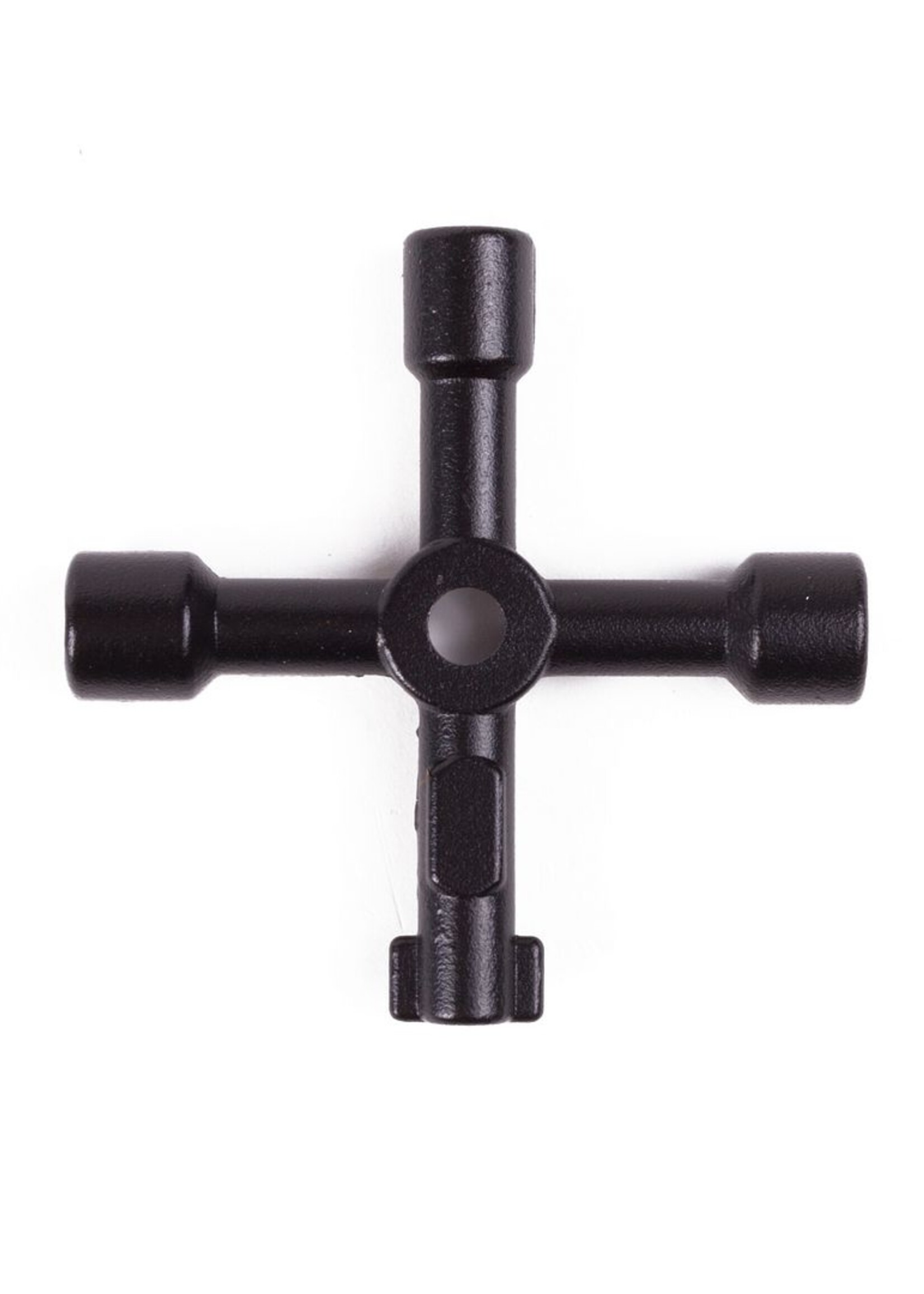 Benson Tools Universele Sleutel 4-Weg - Meterkast Sleutel, CAI-Systeem Opener, Airconditioner Sleutel, Paaltjessleutel