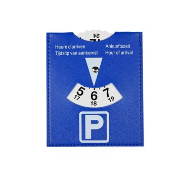 Benson Automotive Parkeerschijf - Auto Accessoire - Parkeertijd Blauwe Zone - 10 x 12 cm