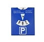 Parkeerschijf - Auto Accessoire - Parkeertijd Blauwe Zone - 10 x 12 cm