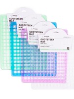 Benson Home Gootsteenmat Transparant Vierkant Mix - Beschermende Mat - Antislip Serviesmat