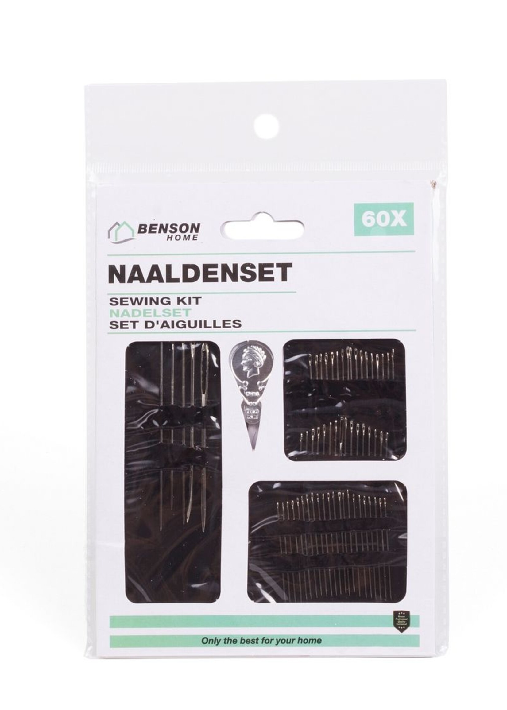 Benson Home Naaldenset 60 dlg - Naainaalden - Diverse Maten