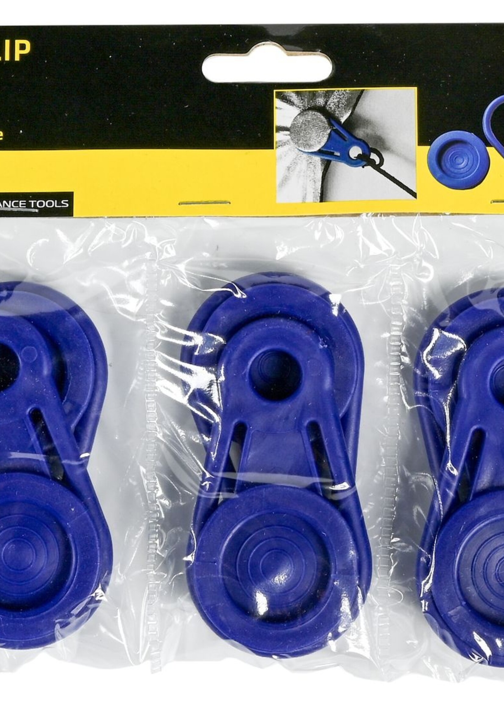 Benson Tools Zeilclip Set 6 dlg - Veilige Bevestigingsclips voor Zeil en Doek