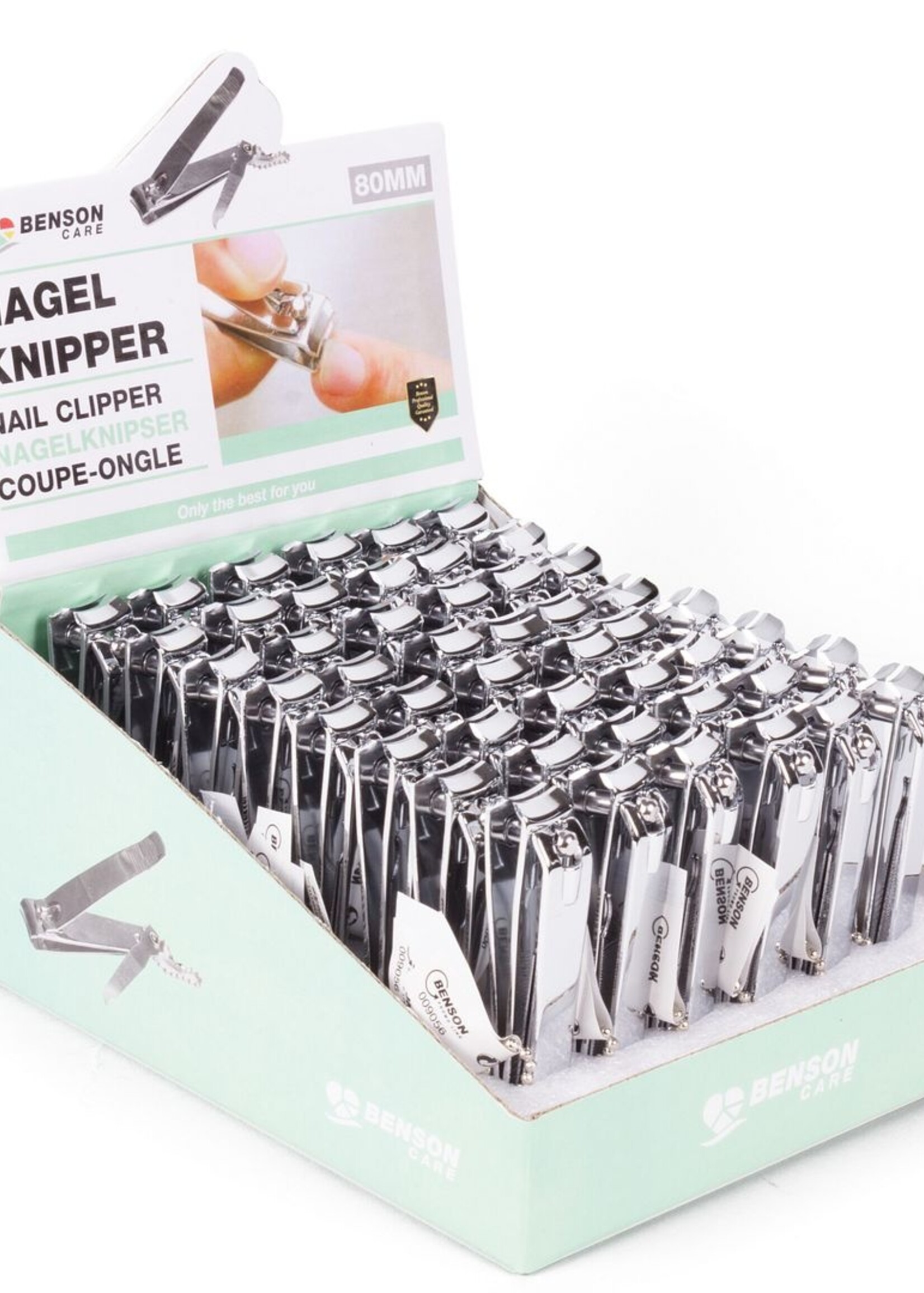 Nagelknipper 80 mm - Met Vijl - Sleutelhanger Nagelknipper