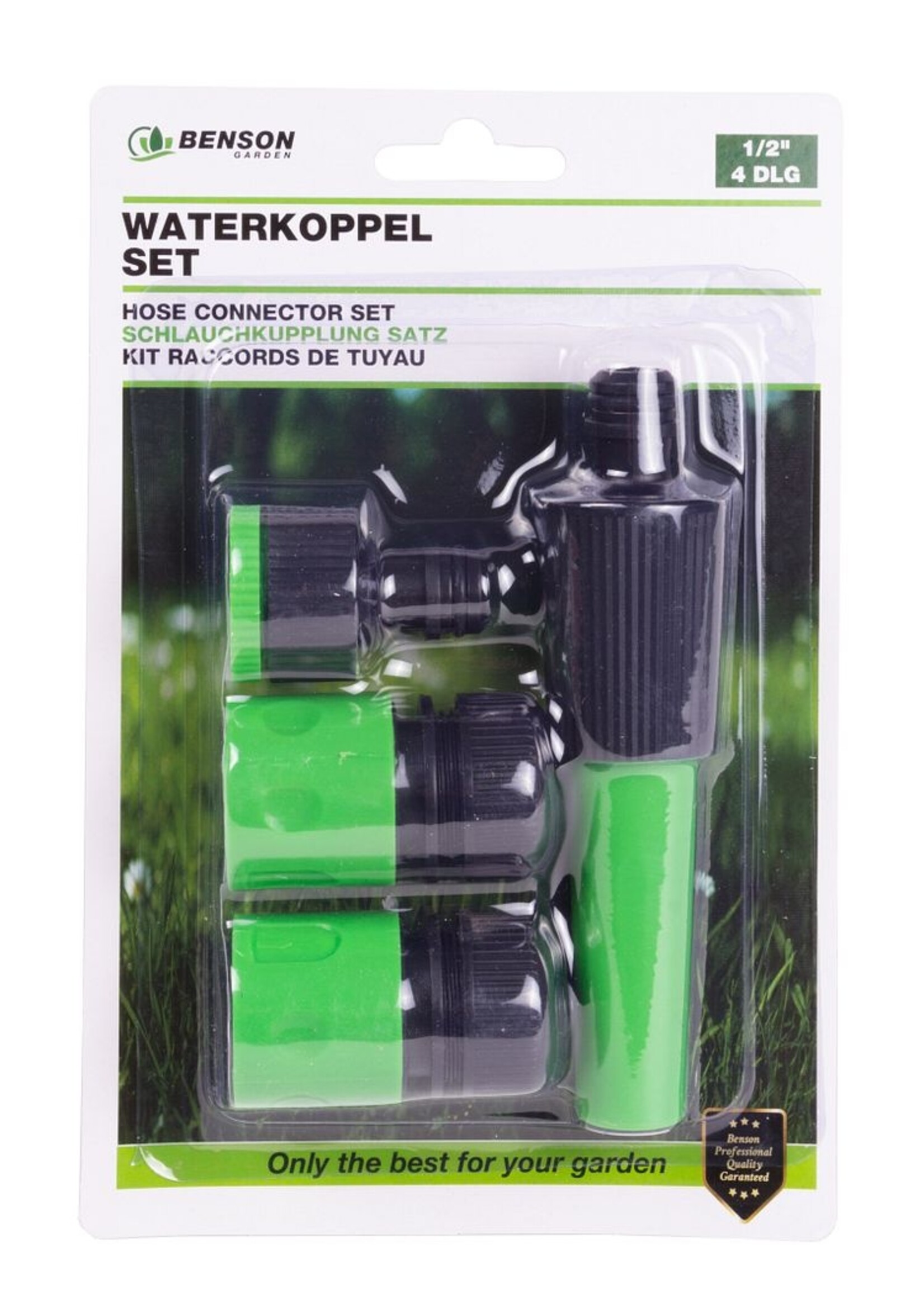 Benson Garden Waterkoppelset 1/2" 4 dlg
