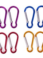 Benson Tools Karabijnhakenset 8 dlg 4 x 45mm - Karabijnclip - Bevestigingshaken