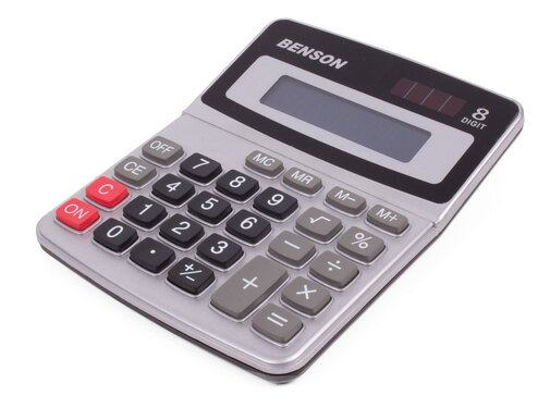 Benson Rekenmachine/ Calculator Profi - 8-Cijferig Display - Compact Model