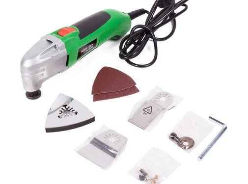 Höfftech Multi-tool 180W 230V 7dlg - Oscillerende Alleskunner voor Diverse Klussen