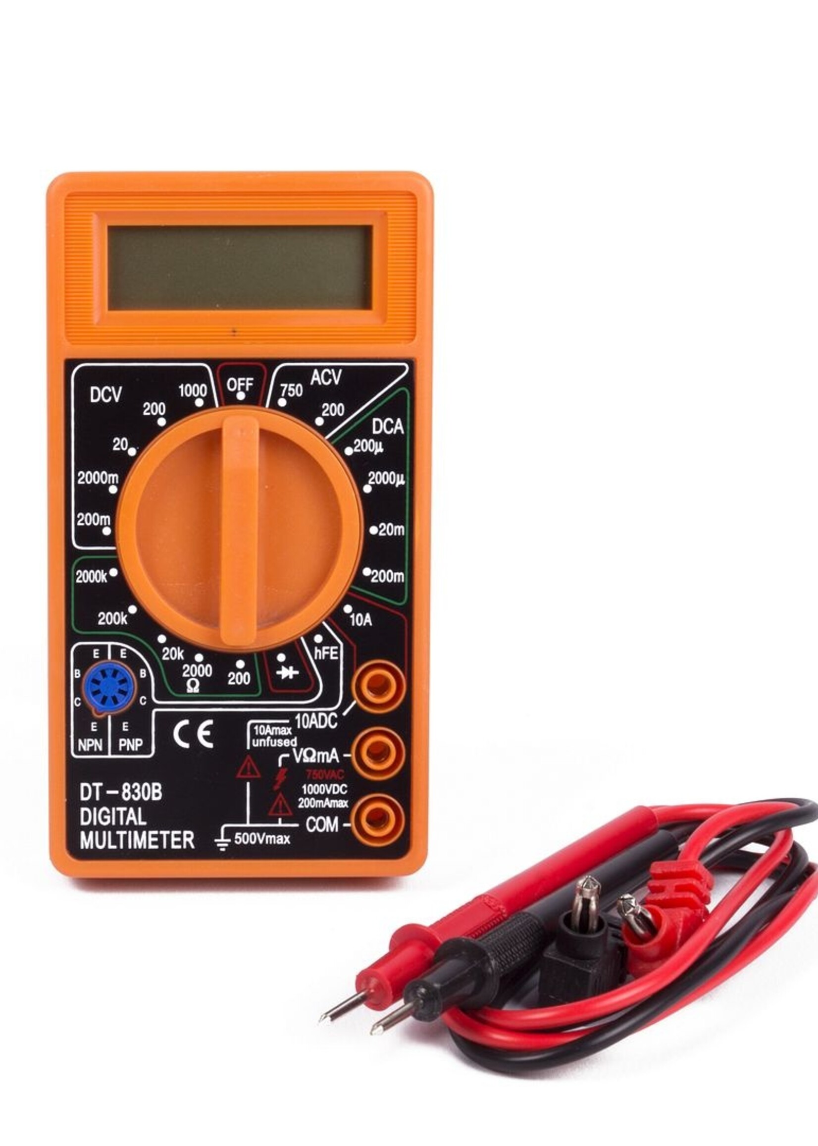 Benson Tools Multimeter Digitaal - Uitgebreide Elektrische Metingen met LCD-Scherm