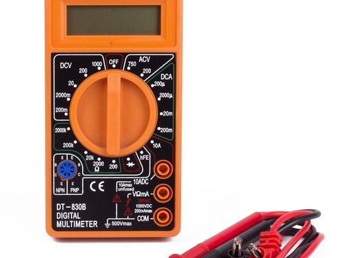 Benson Tools Multimeter Digitaal - Uitgebreide Elektrische Metingen met LCD-Scherm