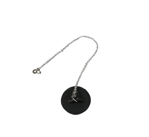 Benson Gootsteendop 52 mm + Ketting 25 cm - Stop voor Gootsteen - Afsluitplug met Ketting