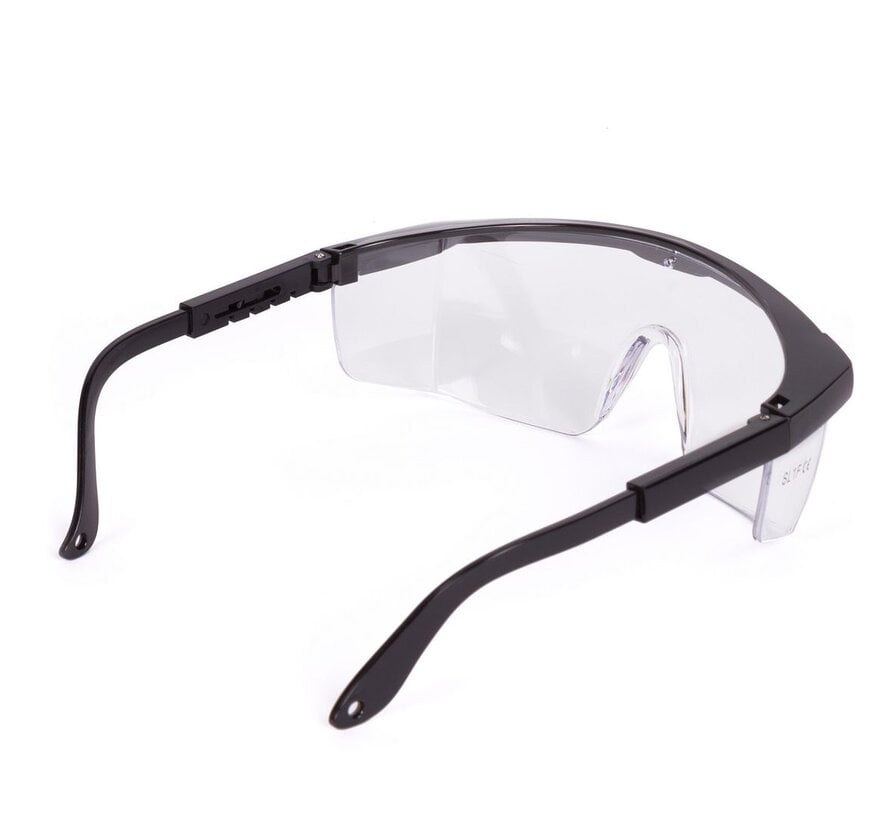 Beschermbril Profi Transparant - Premium Veiligheidsbril voor Verschillende Werkzaamheden