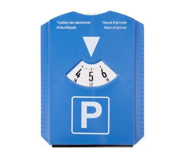 Benson Automotive Ijskrabber + Parkeerschijf 15,5 x 12 cm - Auto-accessoires - Winterbenodigdheden