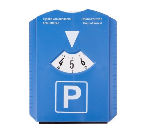 Benson Automotive Ijskrabber + Parkeerschijf 15,5 x 12 cm - Auto-accessoires - Winterbenodigdheden