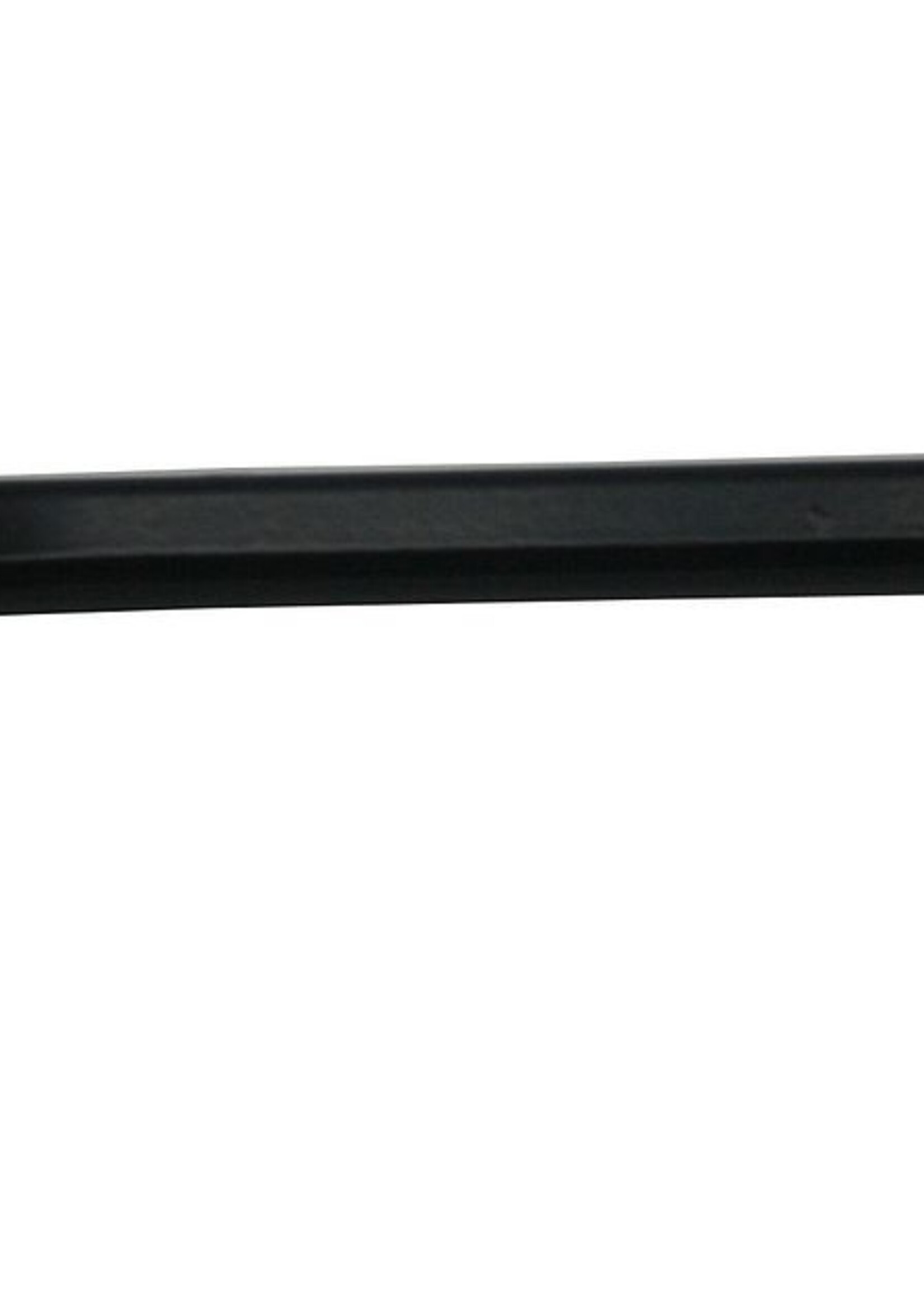 Benson Bike Parts Fietsstandaard Alu-zwart + Dop - Fiets standaard - Aluminium zwarte Fietsstandaard