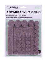 Benson Home Antikrasvilt 80-dlg Grijs - Meubelbescherming