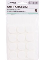 Benson Home Antikrasvilt - Viltbescherming Meubelvilt Viltstickers Antikrasmateriaal - 25 dlg assorti / wit