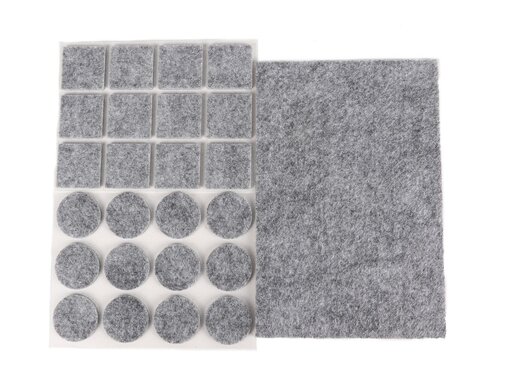 Benson Home Antikrasvilt 25dlg Assorti / Grijs - Meubelbescherming Krasbestendig Vilt