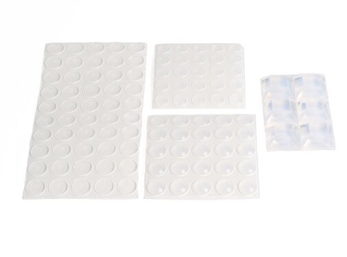 Benson Home Stootdoppen 106 dlg - Transparant Assorti