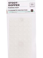 Benson Home Stootdoppen 50 Dlg Transparant Ø 8 x 1.5 mm