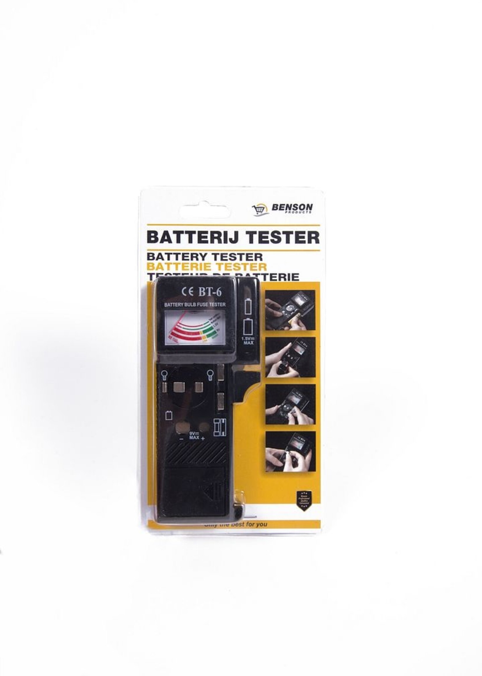 Benson Batterijtester Multi Profi - Batterijtest Batterij Diagnose Capaciteit Monitoring